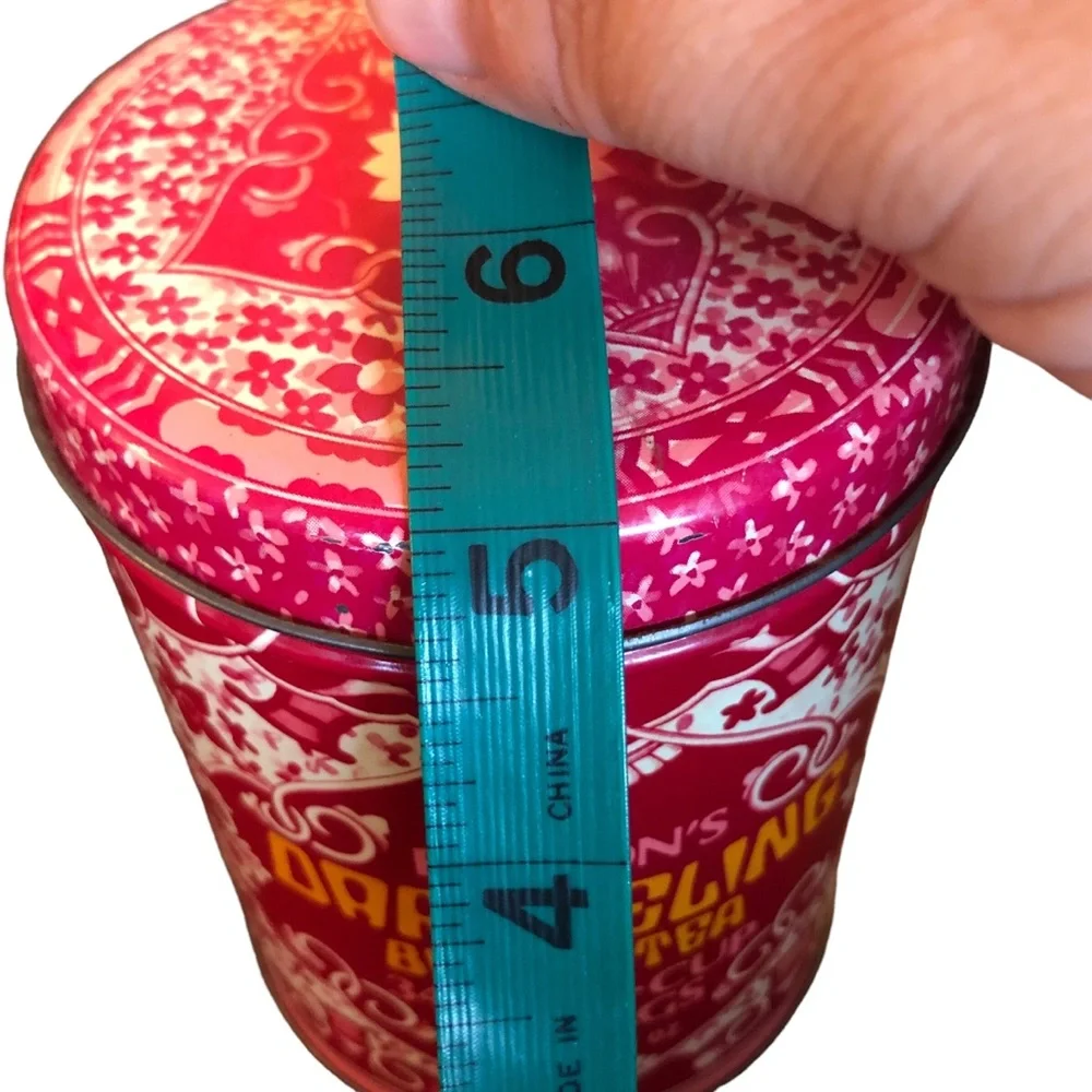 Bostons Darjeeling Blend Tea Metal Tin